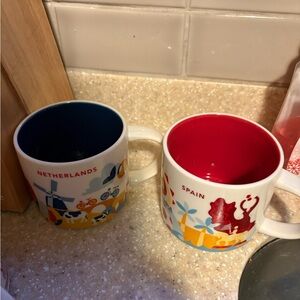 Starbucks “You are Here” Collection Mugs